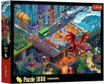 Pusle Trefl Pixel City, 68 cm x 48 cm, 1000 tk