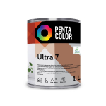 Dispersioonv&auml;rv Pentacolor Ultra 7, valge v., 1 l