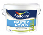Emailv&auml;rv, puidust ja metallist pindadele Sadolin Master Novus 15, poolmatt, 2.33 l, v&auml;rvita