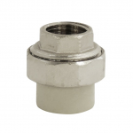 Vee&uuml;hendus Sanitas PPR 34.3232, 1 toll - sisekeere/32 mm - sisekeere, messing/pol&uuml;prop&uuml;leen (pp)