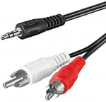 Adapter OEM 3.5 mm male, RCA male x 2, 1.5 m
