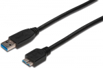 Juhe Assmann AK-300116-010-S USB 2.0 A male, Micro USB B male, 1 m, must v.