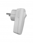 Pistik N&L 3P Plug w/ Switch 10231/10230 valge