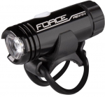 Jalgrattatuli Force Pen Mini, alumiinium, valge/must