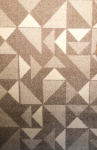 Vaip Domoletti Lotto 1921-E, mitmev&auml;rviline, 120 cm x 65 cm