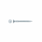 Puidukruvi, universaalsed Forte Tools, 6 x 60 mm, valge, 8 tk