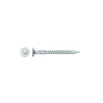 Puidukruvi, universaalsed Forte Tools, 6 x 60 mm, valge v., 8 tk