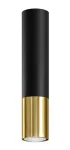 Valgusti lagi Sollux Loopez BL/GOL SL.0951, GU10, 1 x 40 W, kuldne v. / must v.