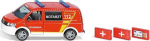 M&auml;ngu kiirabiauto Siku Super Series Volkswagen T6 Ambulance 2116, punane v.