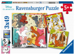 Pusle 3in1 Ravensburger Disney Characters 051557, 21 cm x 21 cm, 147 tk, mitmev&auml;rviline