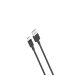 Kaabel XO NB156, 1 x USB/1 x USB-C, 100 cm, must v.