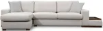 Nurgadiivan Hanah Home Loop 18, hele pruun v., vasak, 332 x 194 cm x 85 cm