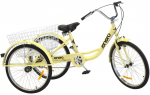 Jalgratas linna- Enero Tricycle, 24 ", 15" raam, kollane v.