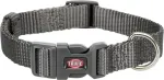 Kaelarihm koertele Trixie Premium, hall v., 400 - 650 mm x 25 mm, L/XL