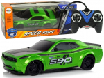 Rc auto Lean Toys 10237, 1:24, must/roheline