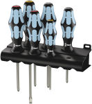Kruvikeerajate komplekt Wera Screwdriver Set with Rack, isoleeritud, 28.5 cm