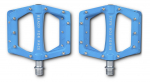 Pedaal RFR Flat Race, alumiinium, sinine, 2 tk