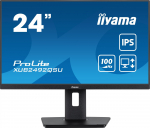 Monitor Iiyama ProLite XUB2492QSU-B1, IPS, 100 Hz, WQHD, 23.8"