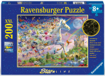 Pusle Ravensburger Fairyland, 36 cm x 49 cm, 200 tk, mitmev&auml;rviline