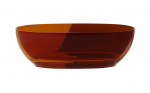 Vann, teisaldatav Besco Mexa Earth Rust, 170 cm x 78 cm x 55 cm, ovaalne, valge/oranž