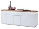 Kummut MCakcent Romina 5D/2SZ, valge, 40 cm x 200 cm x 81 cm