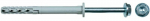 Kruvi, keeratavad metalli sisse Fischer SXR FUS, 10 x 120 mm, h&otilde;be v., 50 tk
