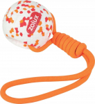 M&auml;nguasi koerale, pall Zolux Etpu, 39 cm, &Oslash; 7 cm, valge/oranž