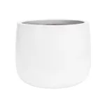 Lillepott Domoletti GG.6696.015 CL.GI.158, keraamiline/savi, &Oslash; 15 cm, valge v.