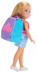 Nukk aksessuaaridega Mattel Barbie Family & Friends Chelsea JBF46, 12 cm, mitmev&auml;rviline