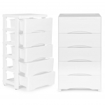 Hoiukapp, esemete hoidmiseks ModernHome, valge v., 27 x 39 x 75 cm