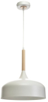 Valgusti lagi Milagro Taylor MLP6217, E27, 1 x 60 W, valge v. / pruun v., 30 x 30 cm