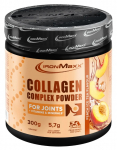 Kollageen Ironmaxx Collagen Complex Powder, virsiku j&auml;&auml;tee maitse, 300 g