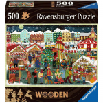 Puidust pusle Ravensburger Christmas Market, 500 tk