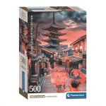 Pusle Clementoni Evening In Kyoto 35599, 49 cm x 36 cm, 500 tk, mitmev&auml;rviline