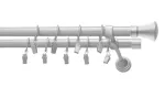 Kardinapuu komplekt Karpol Olimp Monaco, 200 cm, &Oslash; 19 mm, matt kroom v.