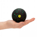 Massaažipall Actiget ACT0096, must v./roheline v., 8 cm