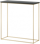 Konsoollaud ADRK Milan CT-MIL-G-B, kuld v./must v., 30 cm x 80 cm x 80 cm