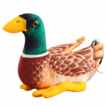 Pehme m&auml;nguasi part Lean Toys 22471, pruun v./roheline v., 28 cm