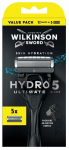 Raseerija, komplekt Wilkinson Sword Hydro 5 Ultimate, 5 tk