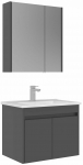Vannitoa m&ouml;&ouml;bli komplekt Kalune Design Arno 65-775, hall v., 45 cm x 65 cm x 52 cm