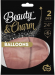 &Otilde;hupallide komplekt &uuml;mmargune GoDan Beauty & Charm, roosa v., 2 tk
