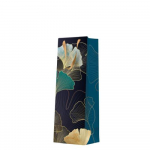 Kinkekott Paw Decor Collection Stylish Ginko Accents, 10 cm x 37 cm x 12 cm, sinine v./kuldne v.