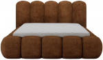 Voodi poolteist istekohta Oloroso Plush Avexin 30, 140 x 200 cm, telliskivi punane v., ilma madratsita, p&otilde;hjalippidega