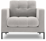 Tugitool Cosmopolitan Design Velvet Bali, must v./h&otilde;be v., 96 cm x 87 cm x 75 cm