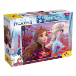 Pusle Lisciani Maxi Frozen 2, 50 cm x 70 cm, 35 tk, mitmev&auml;rviline