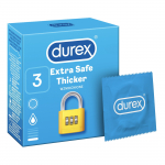 Kondoomid Durex Extra Safe, 56 mm, 3 tk