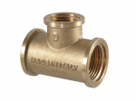 Kolmik TDM Brass 206, 1/2 tolli - sisekeere / 1 toll - sisekeere, 1" x 1/2" x 1"