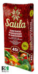 Substraat k&ouml;&ouml;giviljadele/tomatitele Saula, 45 l