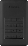 K&otilde;vaketas Verbatim Secure G1, HDD, 2 TB, must v.