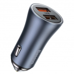 Auto laadija Baseus, USB 3.0, hall v., 40 W